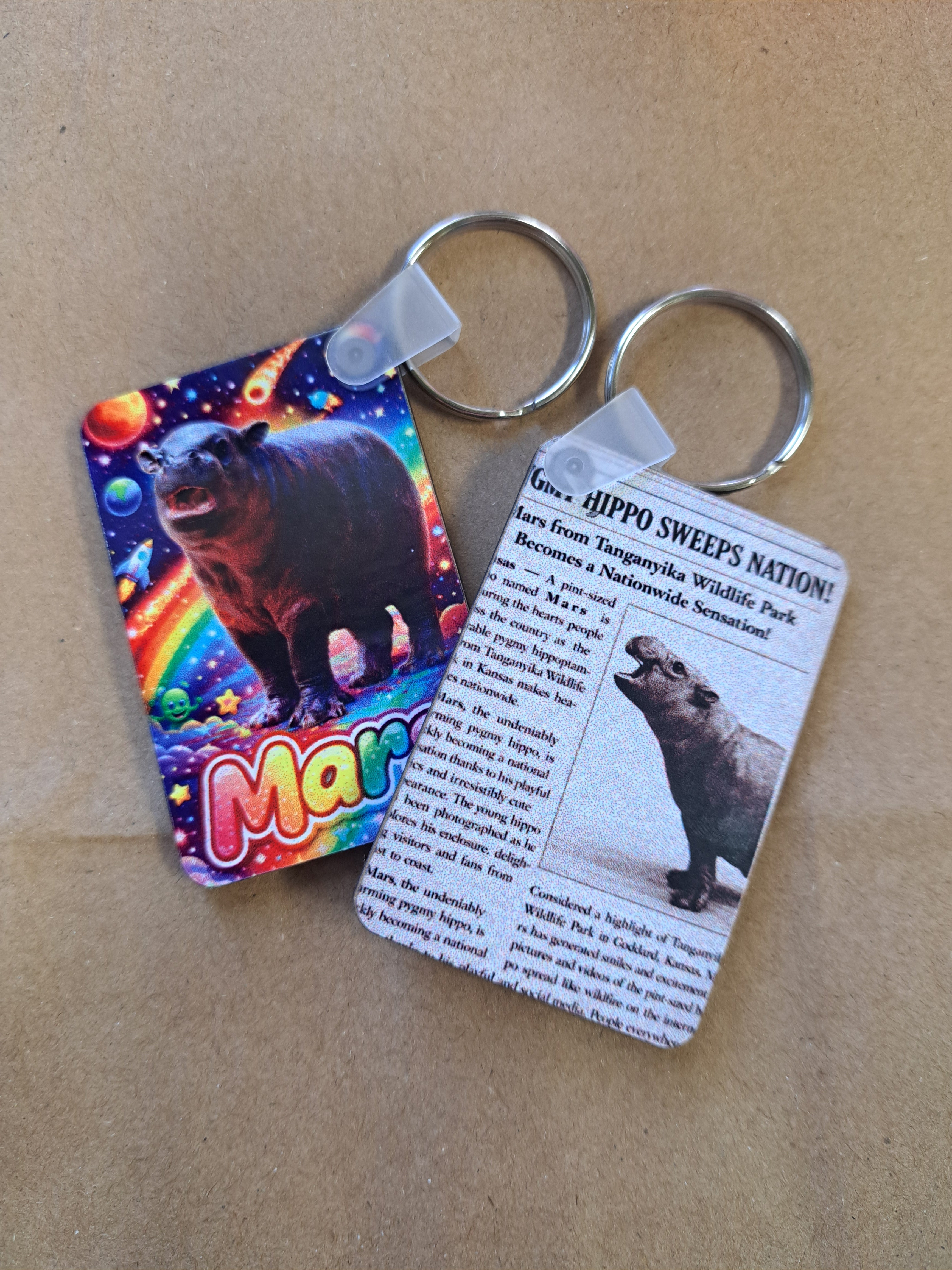 Mars Keychains- 5 Styles