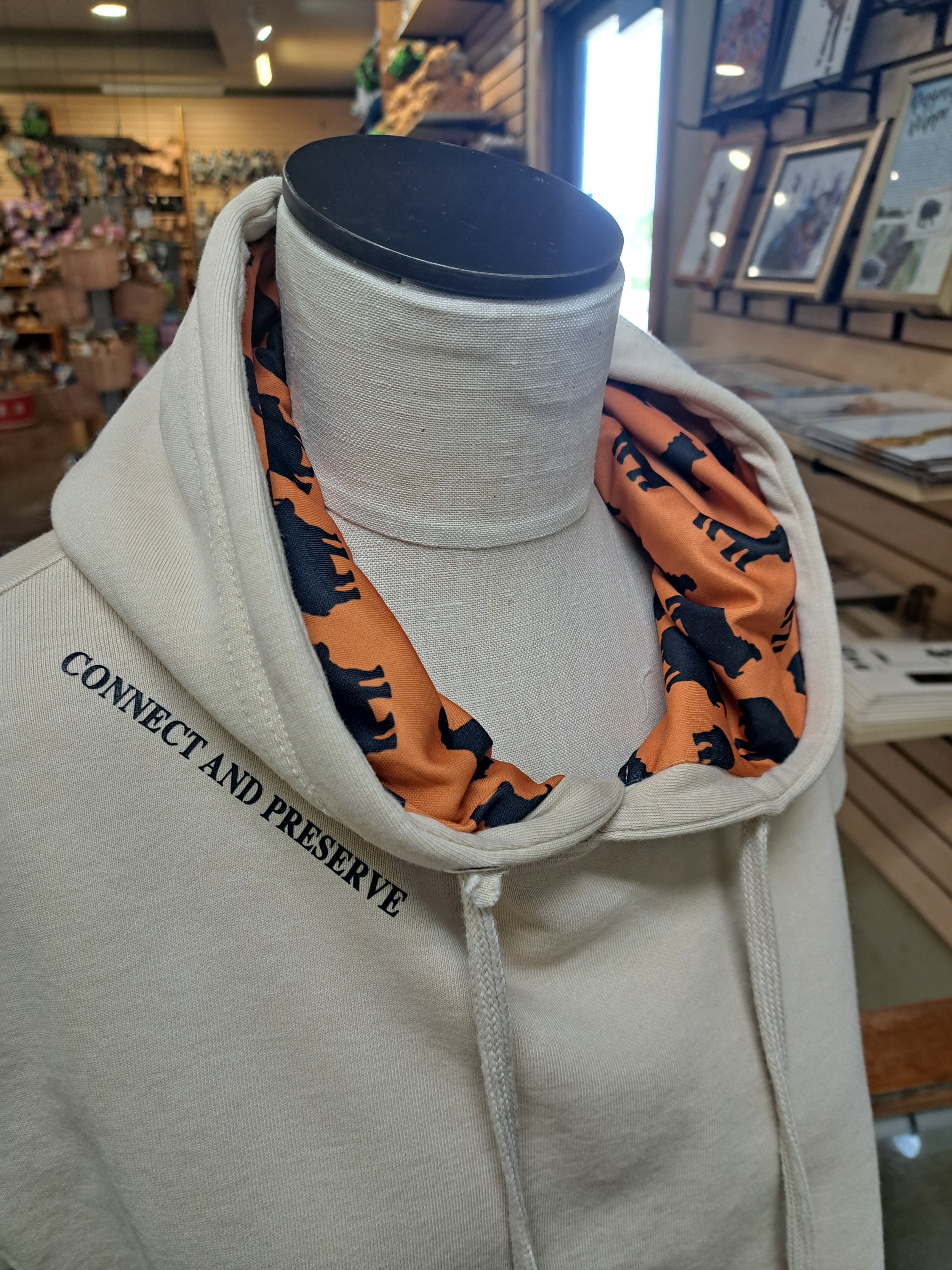 Bestseller: Mars Pocket Peek Hoodie Cream