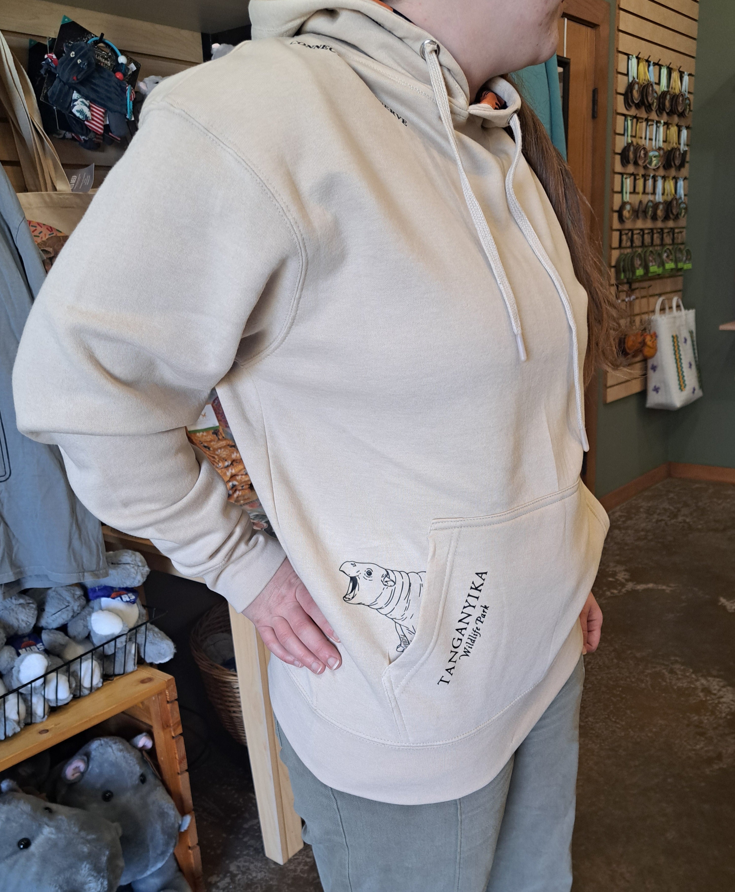 Bestseller: Mars Pocket Peek Hoodie Cream