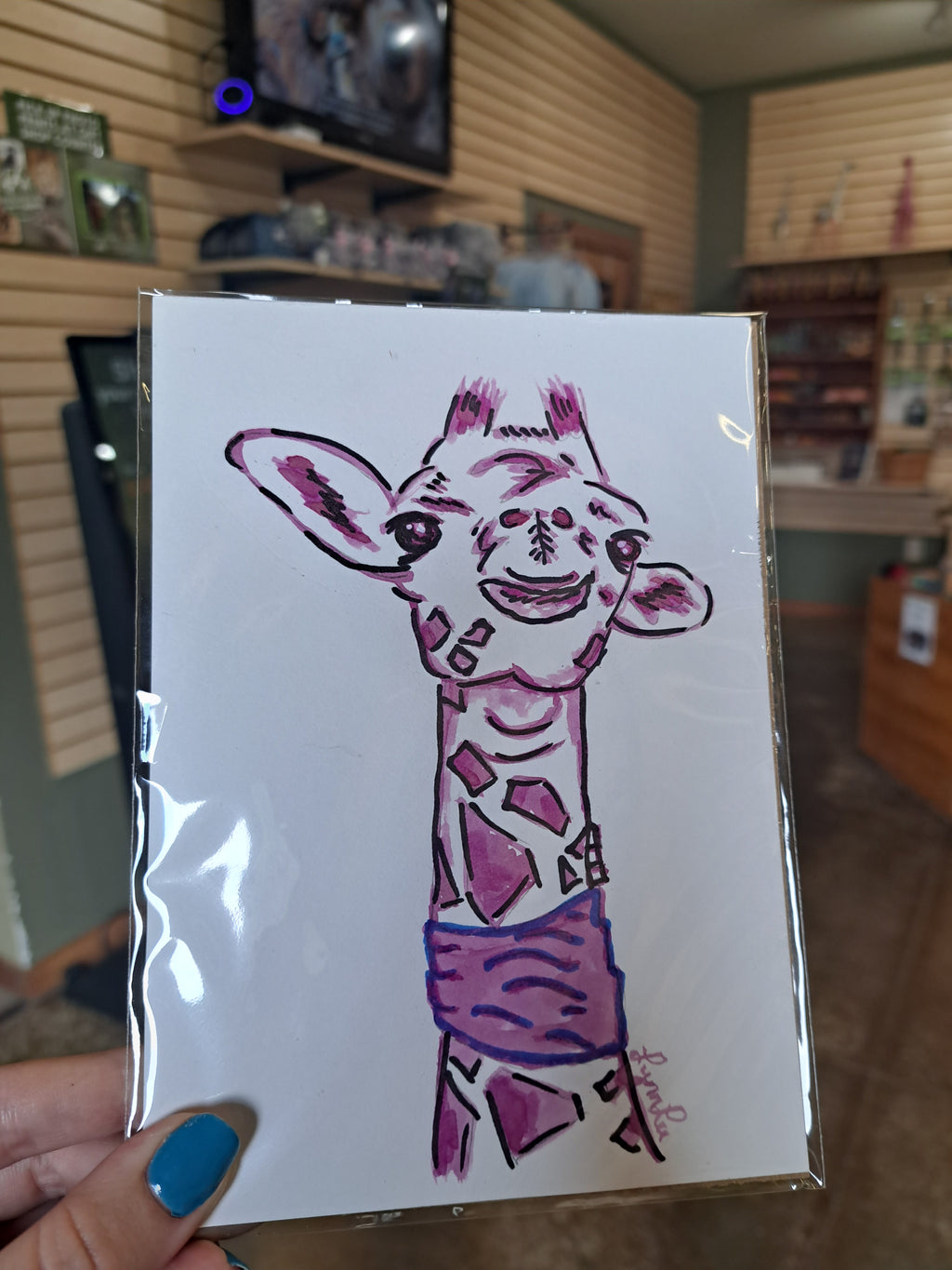 Original Milani Art by LynnLee