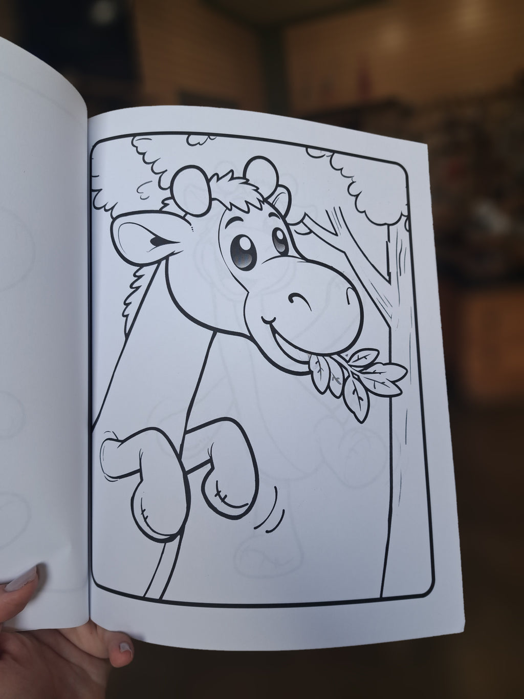 Giraffe Coloring Book