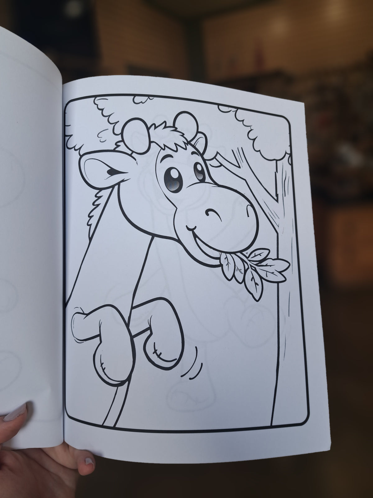 Giraffe Coloring Book