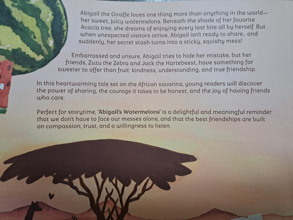 Abigails's Watermelon- Short Story Book