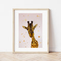 Giraffe Watercolor - Digital Download
