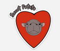 Mars Sweet Potato Sticker