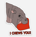 Mars I Chews You Sticker